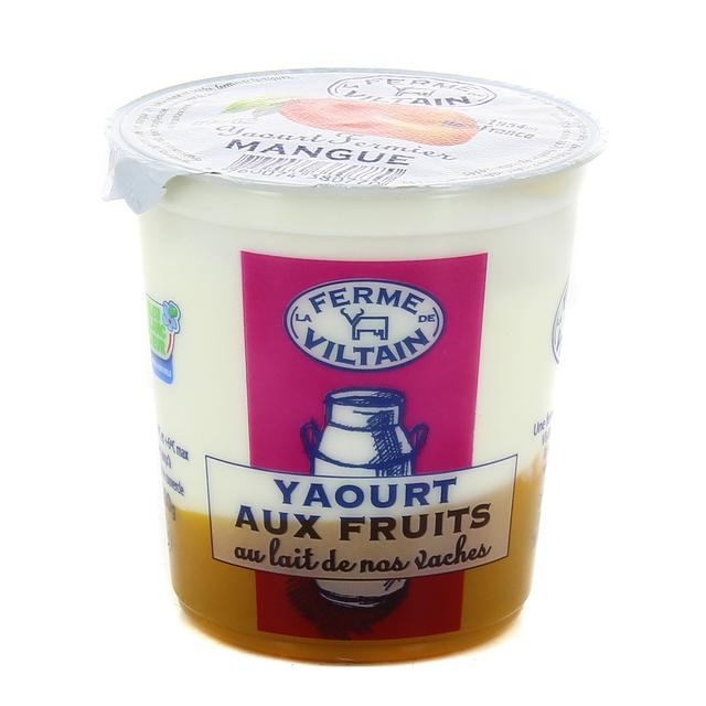 3760074380770 - Ferme de Viltain - Yaourt Bicouche Mangue