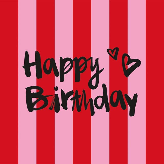 4021766311670 - Paperproducts Design - Serviette en papier Joyeux anniversaire