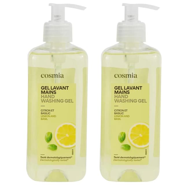 2050000415470 - COSMIA - Gel lavant mains citron et basilic