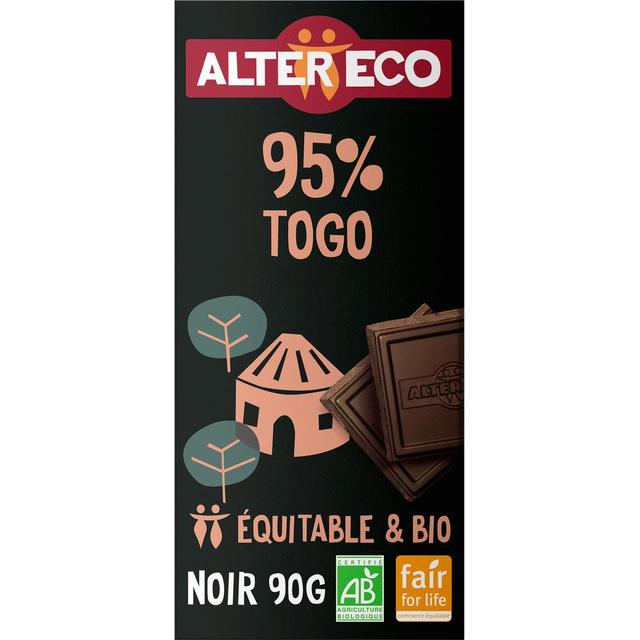 3700214616970 - Alter Eco - Commerce Equitable - Chocolat noir 95% Cacao Bio