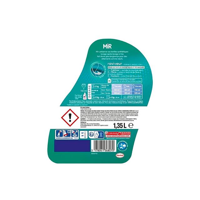 3178041368070 - Mir - Lessive fraicheur synthétique