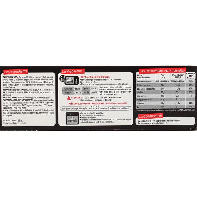 3181232519670 - Charal - 2 Burgers à la Montagnarde