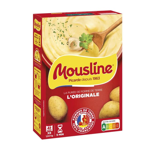 3760381260871 - Mousline - Purée Nature