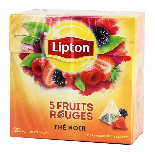 3228881010971 - Lipton - Thé 5 fruits rouges