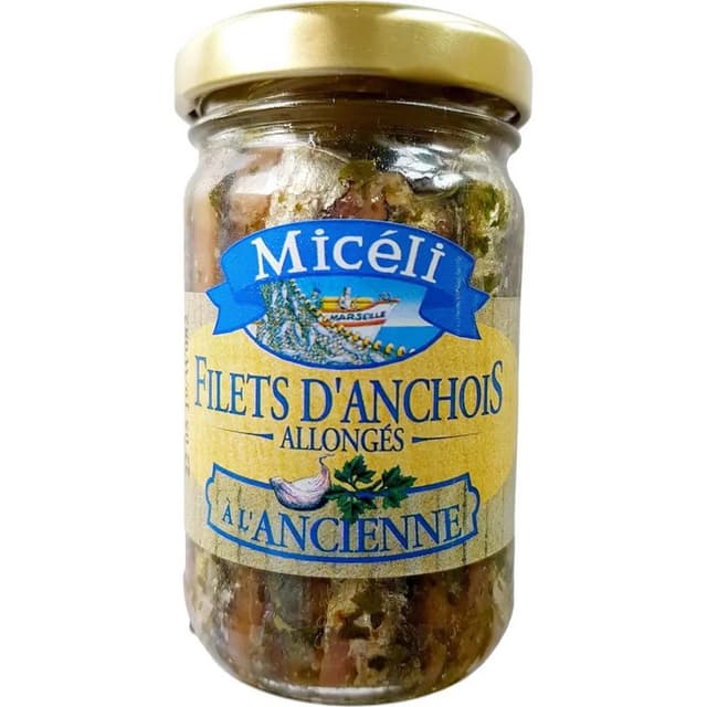 3218370061171 - Miceli - Filets d'anchois allongés à l'ancienne
