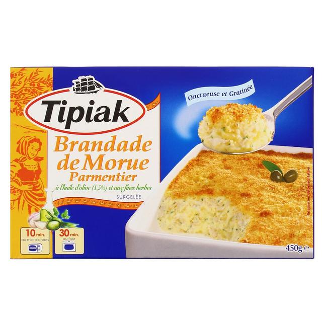 3165440301371 - Tipiak - Brandade de Morue Parmentier à l'huile d'olive et aux fines herbes