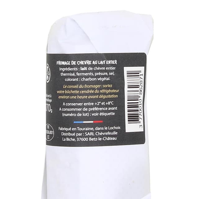 3770010862871 - Les Petites Laiteries - La Buchette Cendrée Demi-Sec