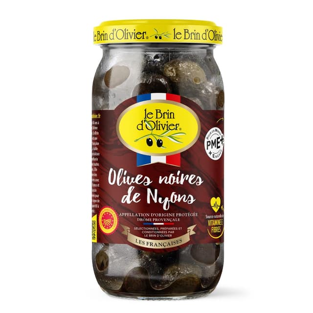3262880103371 - Le Brin d'Olivier - Olives Noires de Nyons AOP 
