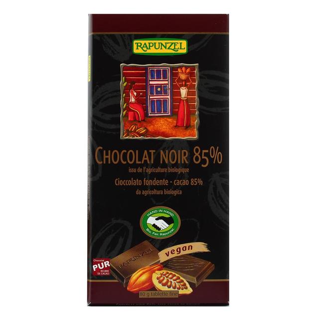 4006040013471 - Rapunzel - Chocolat bio noir 85% vegan