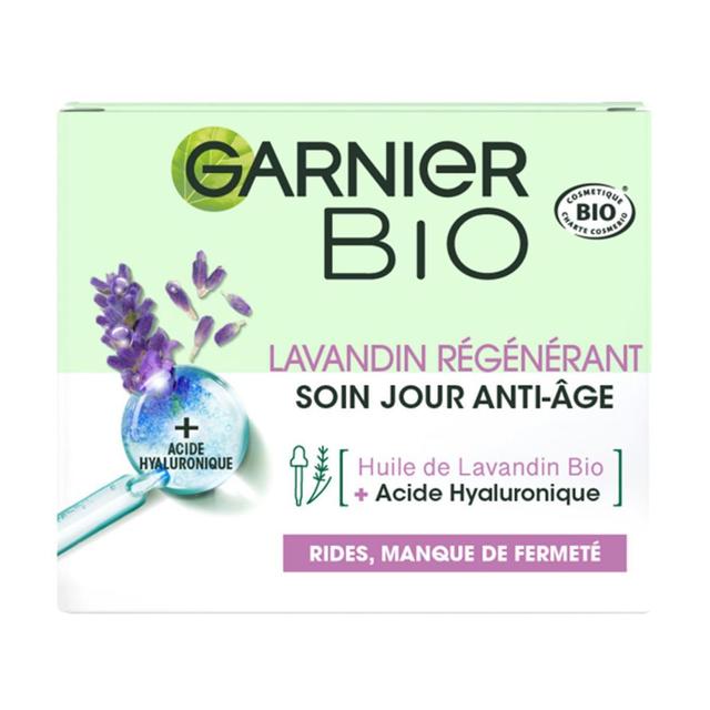 3600542183871 - Garnier Bio  - Soin Jour Anti-âge Bio - Regénérant Lavandin - Tous types de peaux