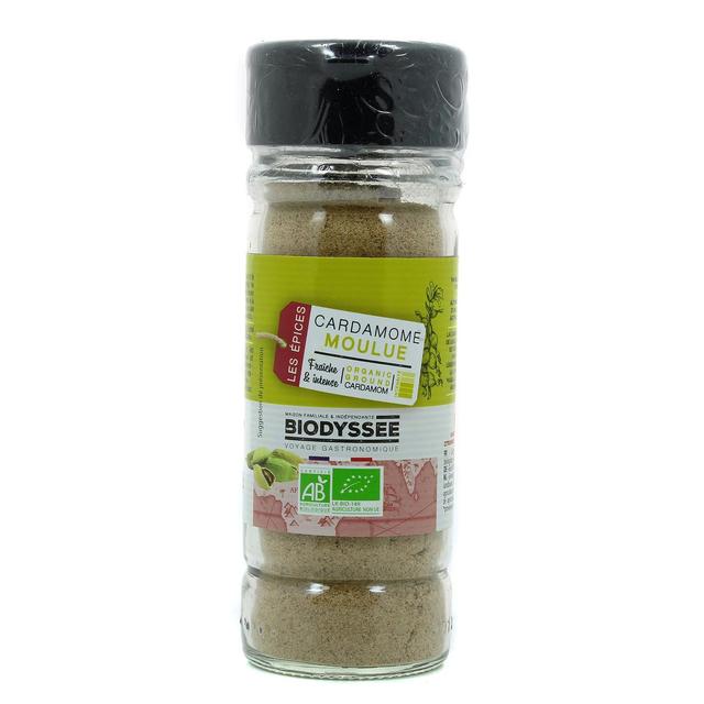 3770015013971 - Biodyssée - Cardamone moulu bio flacon verre