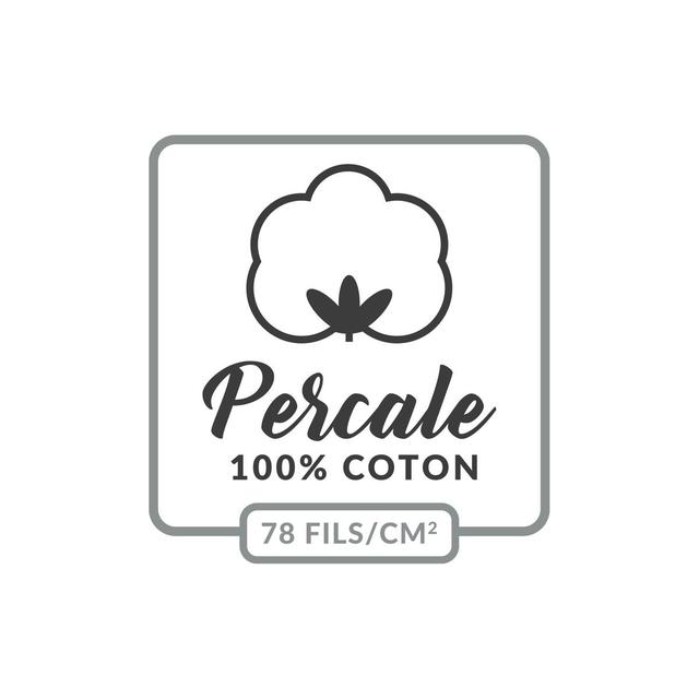 3574386446471 - Douceur D Interieur - Drap housse tileule 2 personnes