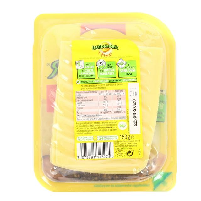 3073781117271 - Leerdammer - LEERDAMER Fruité 6 tranches 150g