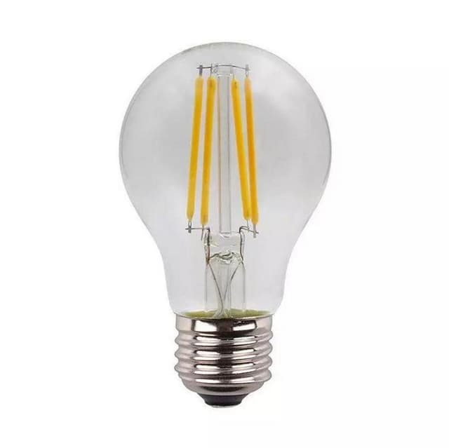 3665257387471 - Auchan - Ampoule E27 - 7,3W LED Classique Blanc Froid transparent