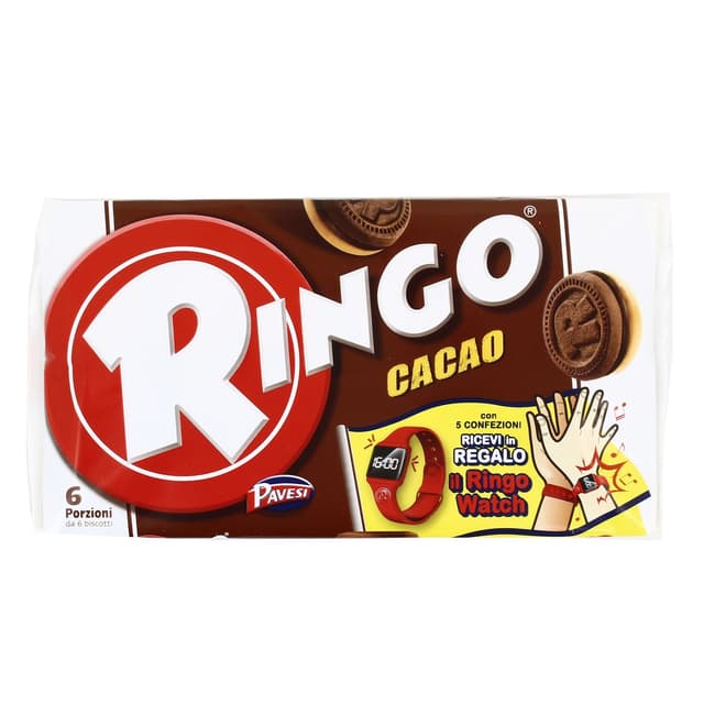 8013355999471 - Pavesi - Biscuits ringo au cacao 