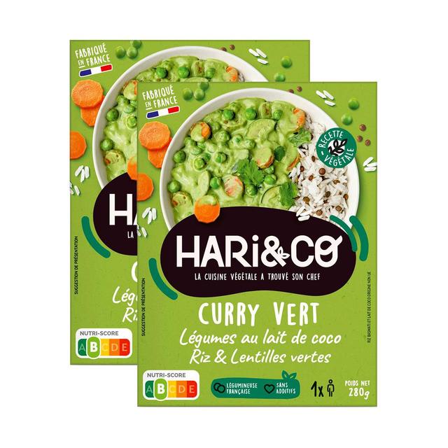2050000400872 - HARI&CO - Curry Vert aux Lentilles Vertes