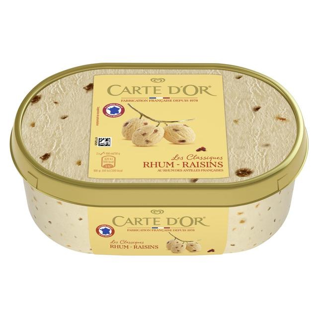 8712100880872 - Carte d'Or - Crème glacée Rhum Raisins 1 litre