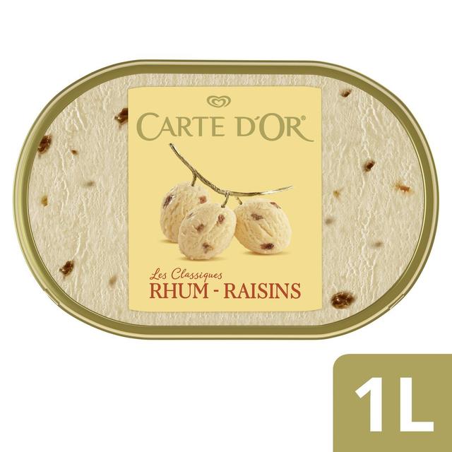 8712100880872 - Carte d'Or - Crème glacée Rhum Raisins 1 litre
