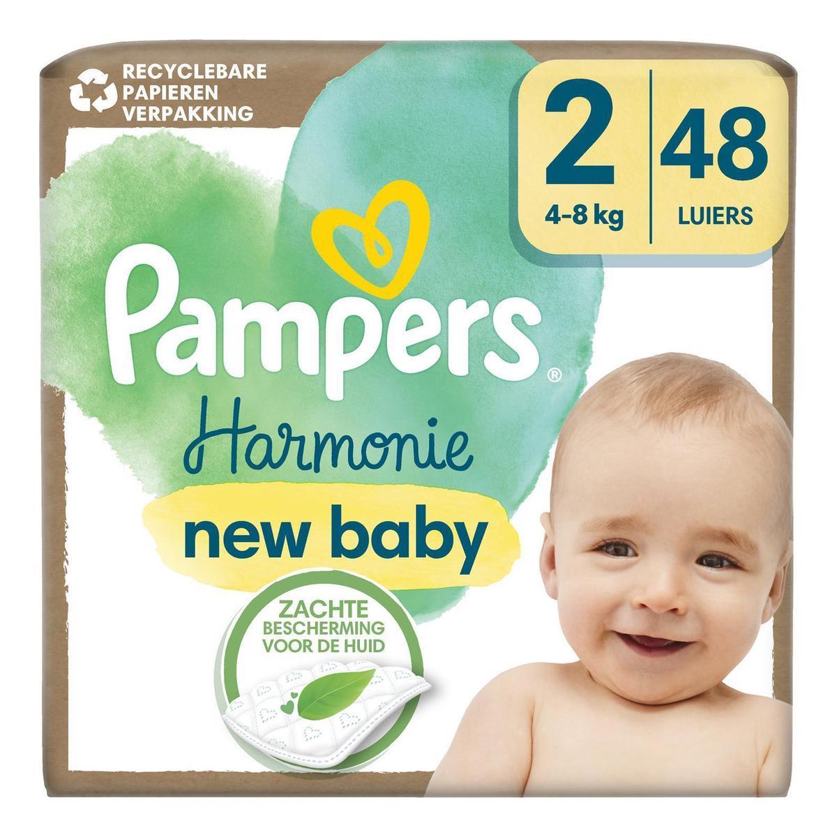 8700216251372 - Pampers Harmonie - Couches Bébé 4 -8 kg T2