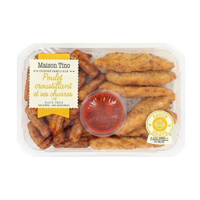 3338310001972 - Maison Tino - Poulet Croustillant et ses Churros
