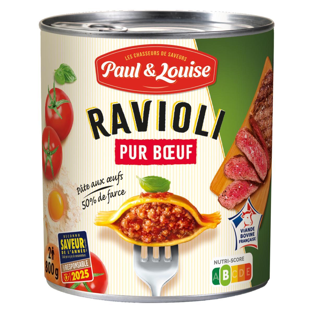 3379670021972 - Paul & Louise - Ravioli au Boeuf et Mascarpone
