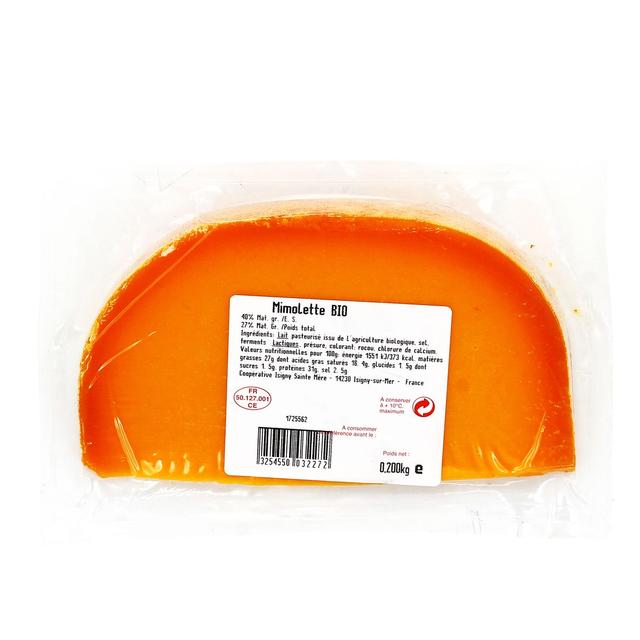 3254550032272 - Isigny Ste mère - Mimolette bio demi-vieille