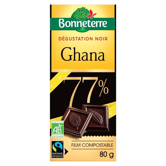 3396411242472 - Bonneterre - Chocolat dégustion noir ghana 77% bio