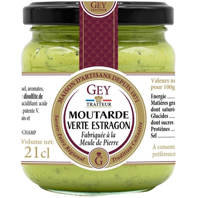 3193840022572 - Raoul Gey - Moutarde Verte à l'Estragon