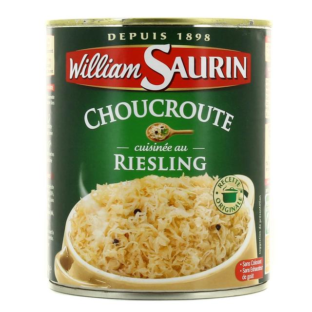3049580553572 - William Saurin - Choucroute Cuisinée au Riesling