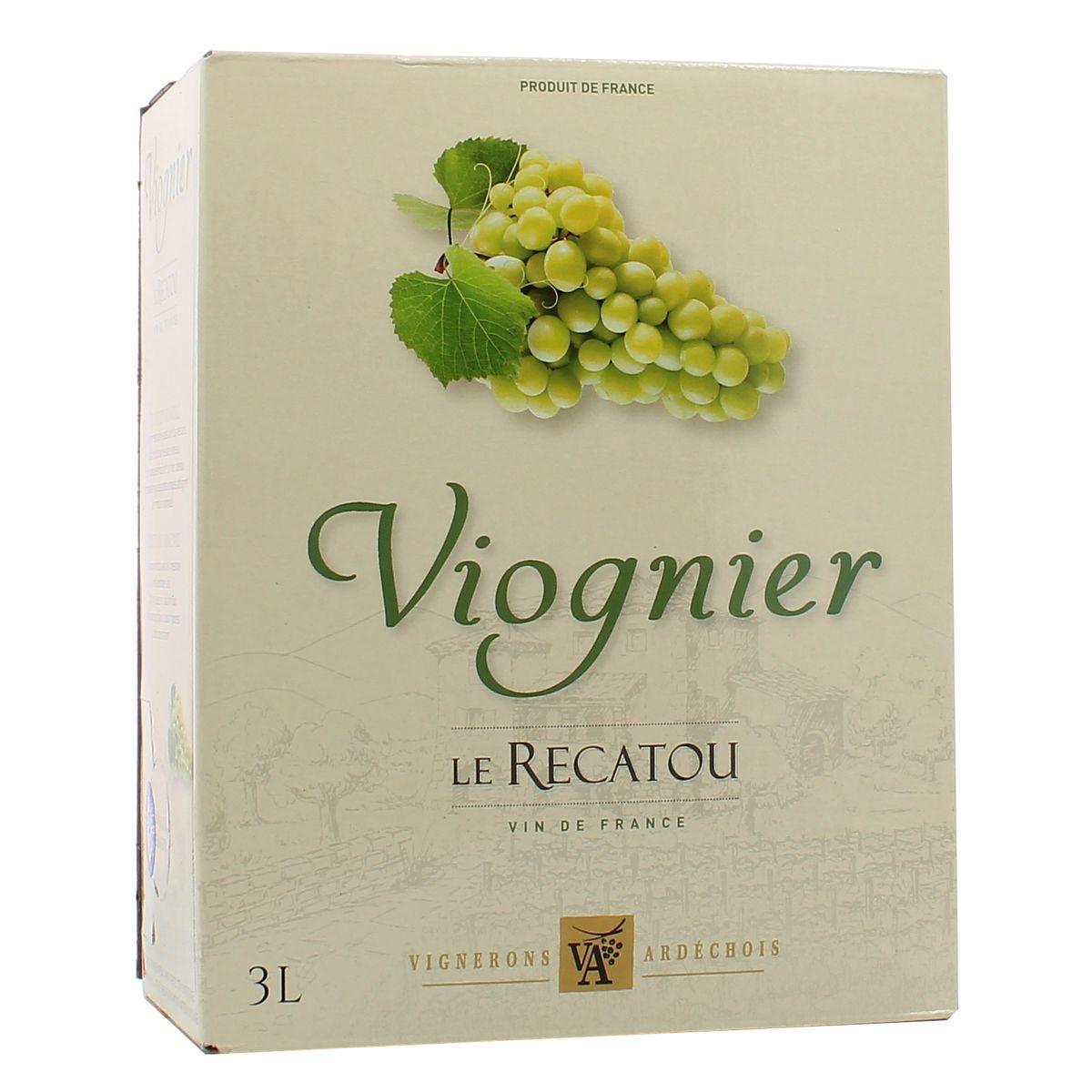 Viognier Vin de pays d'Oc Blanc IGP - Le Recatou 13.5°