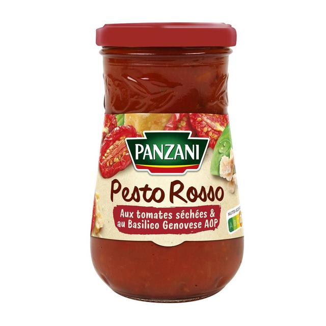 3038359005572 - Panzani - Sauce Pesto Rosso Tomate Basilic