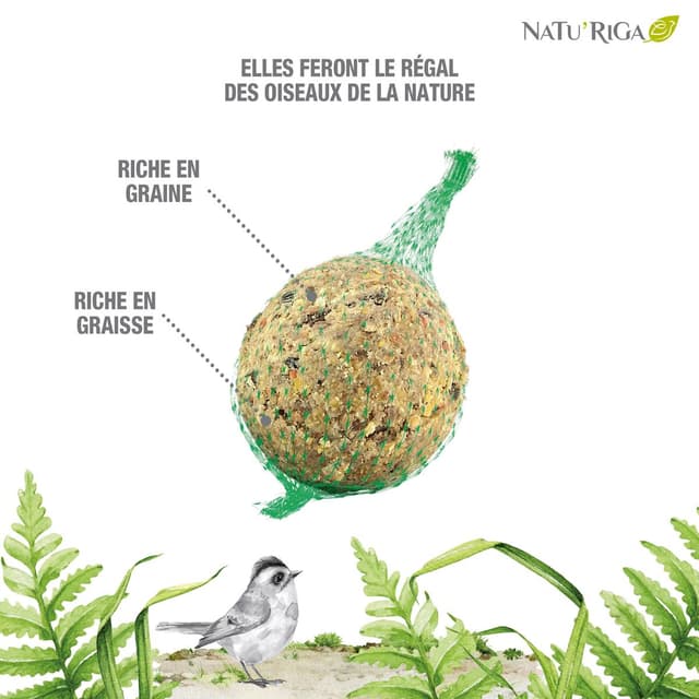 3166780505672 - Riga Natu'Riga - Boules de graisse et Céréales