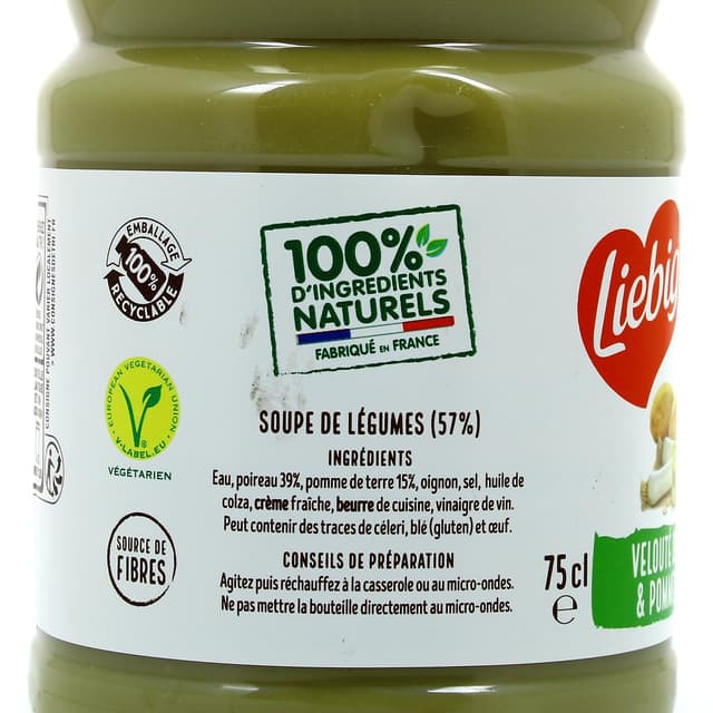 3036811460273 - Liebig - Soupe Velouté de Poireaux et Pommes de Terre