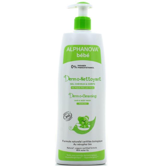 3760075070373 - Alphanova - Dermo-Nettoyant cheveux et corps, bio