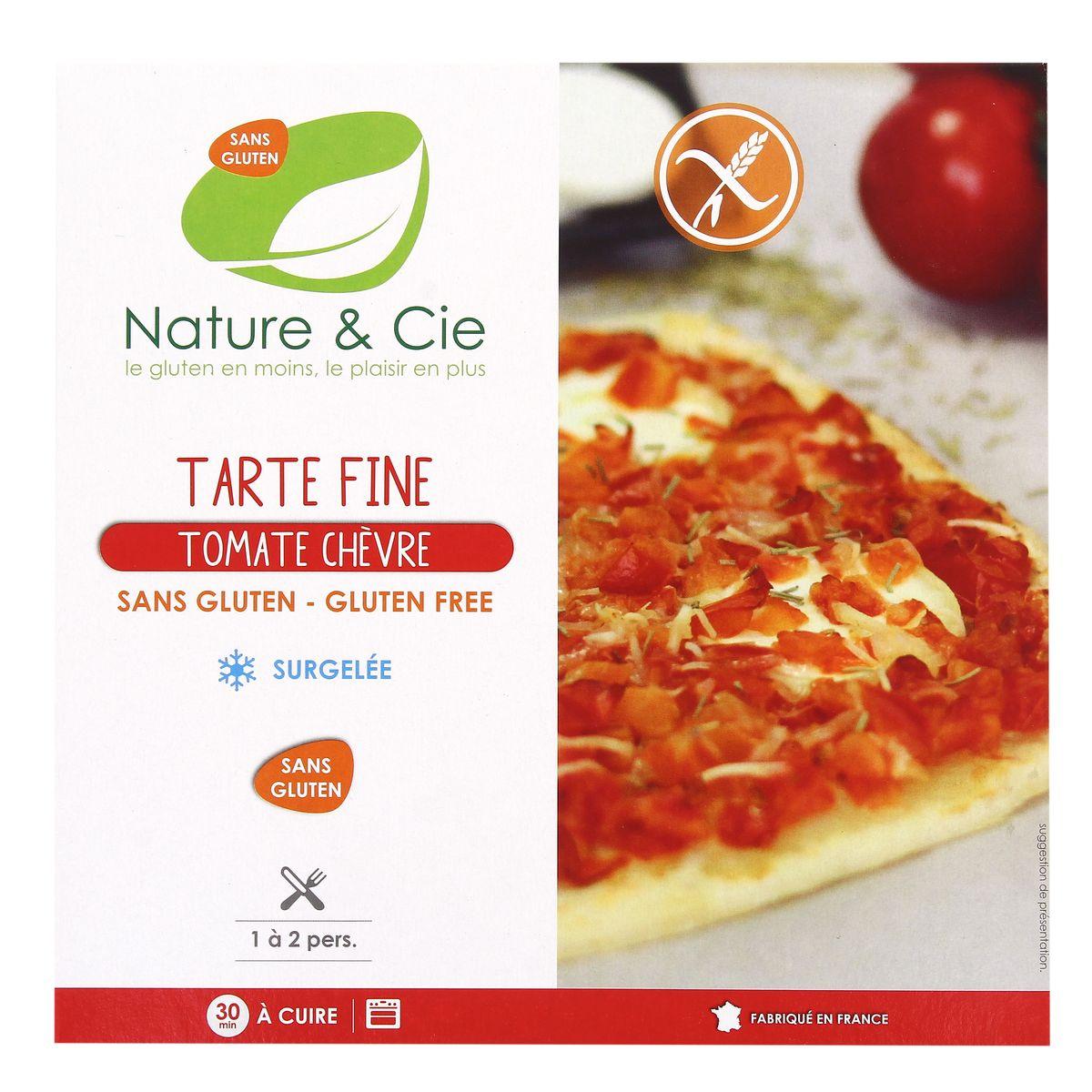  - Nature & Cie - Tarte fine tomate chèvre bio sans gluten