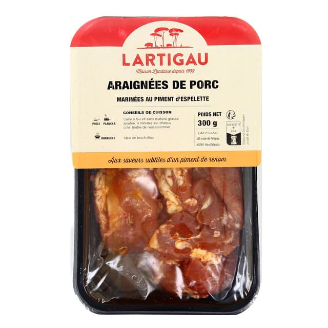3437590000573 - LARTIGAU - Araignée de Porc Marinée au Piment