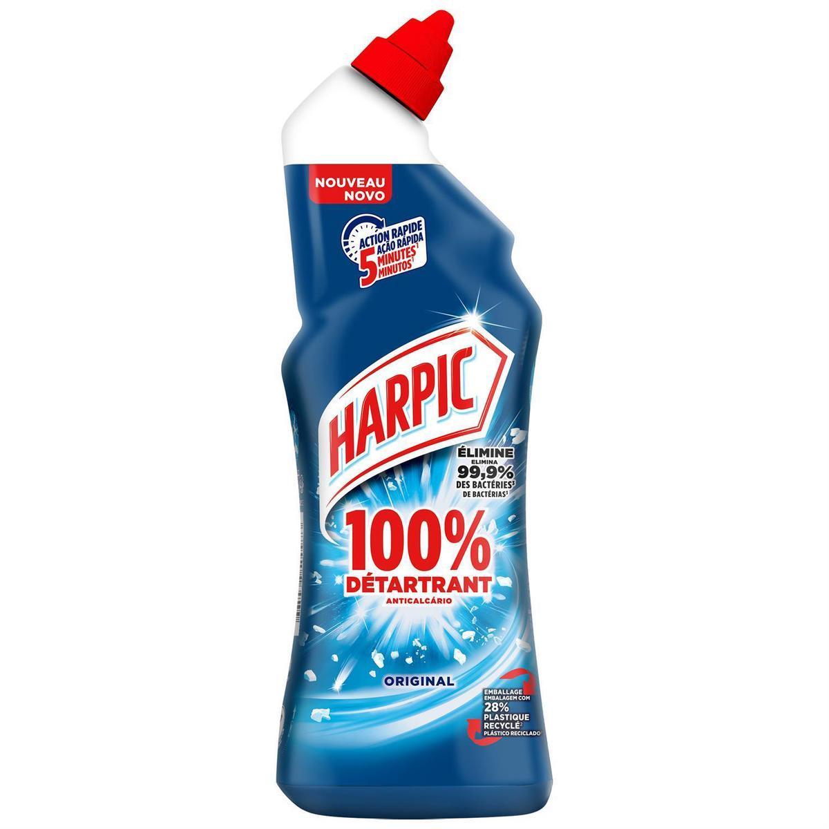 3665468500973 - Harpic - Gel WC 100% detartrant 5min