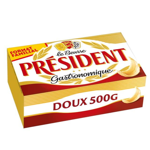 3155251212973 - Président - Beurre gastronomique tendre doux