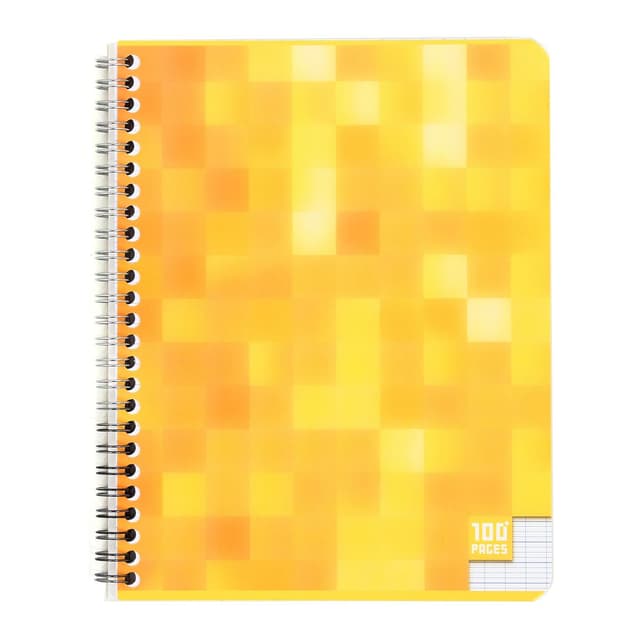 3254569163073 - Auchan - Cahier spirals 17x22cm grands carreaux