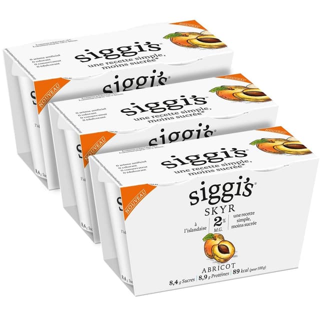 2050000423673 - Siggi's - Skyr abricot