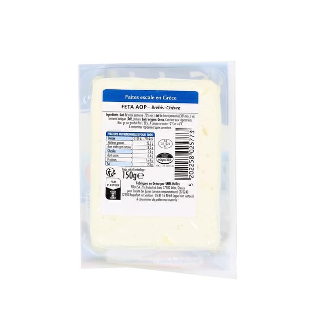 5202258025773 - Salakis - Féta Brebis Chèvre AOP