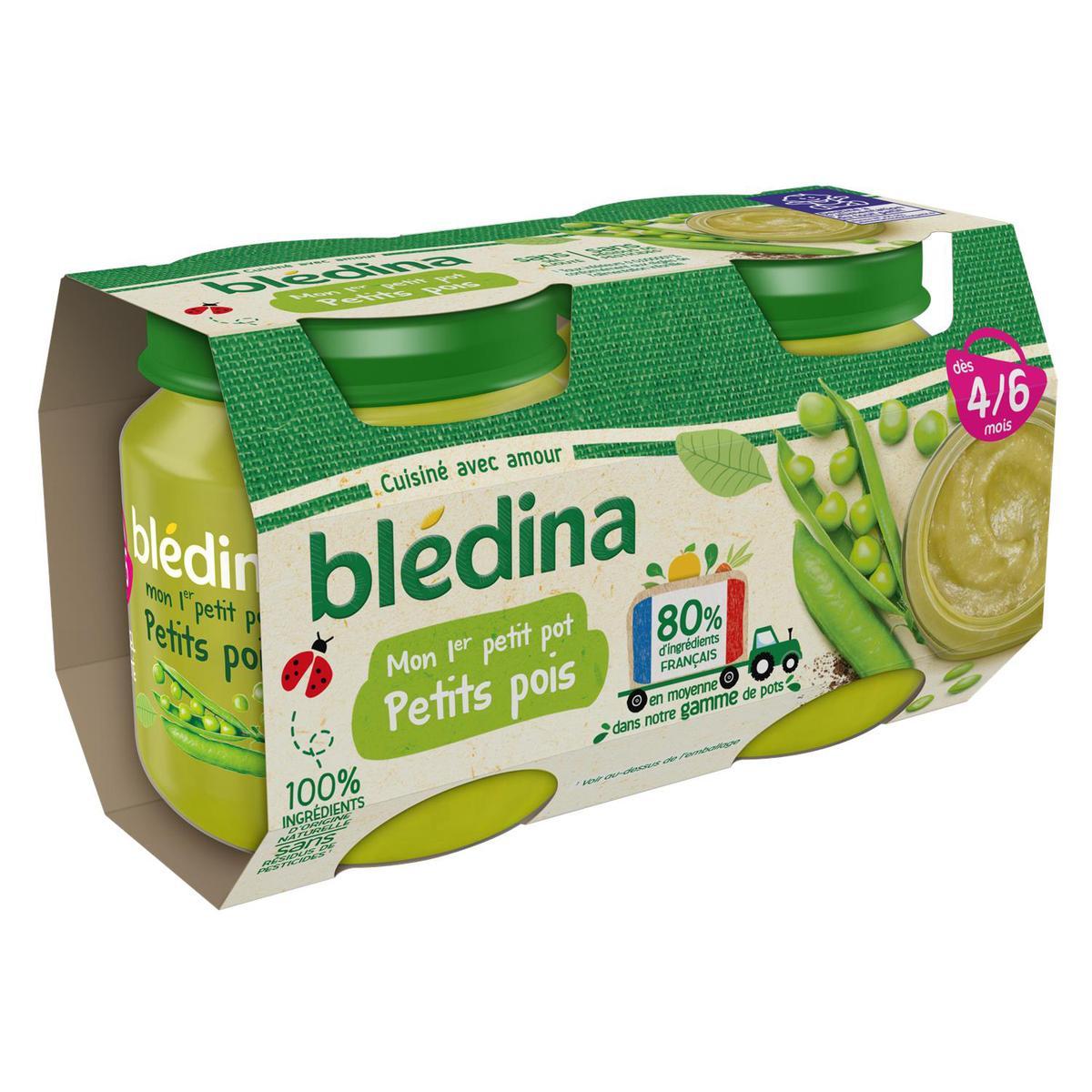 3041091677273 - Blédina - Mon 1er petit pot - Petits Pois Pots Bébé Dès 4 mois