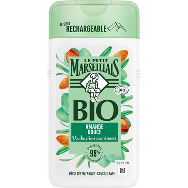 3574661608273 - Le Petit Marseillais - Crème de douche Bio Amande Douce