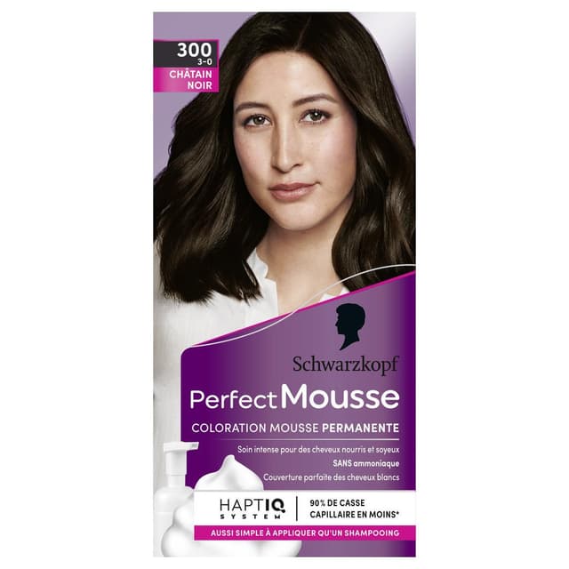 3178040678873 - Perfect Mousse - Coloration Mousse Permanente châtain 500