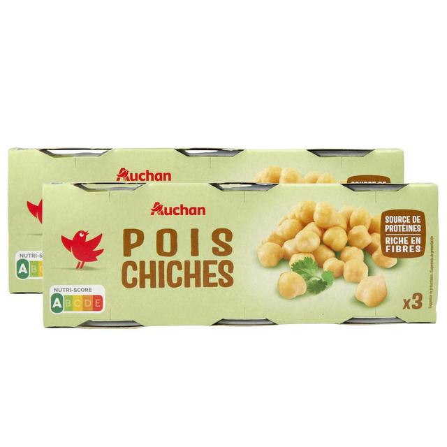 2050000409073 - Auchan - Pois chiches