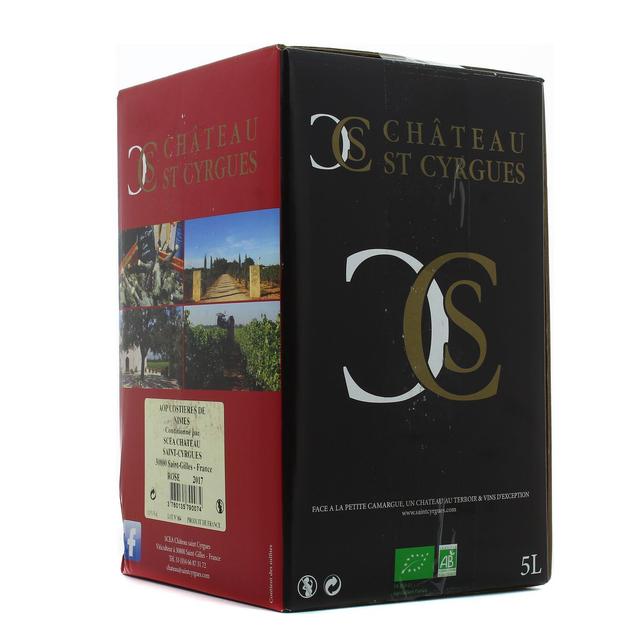 3760135790074 - Costières de Nîmes - Chateau Saint-Cyrgues Rosé BIO