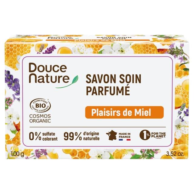 3517360030174 - Douce Nature - Savon surgras parfumé miel CosméBio