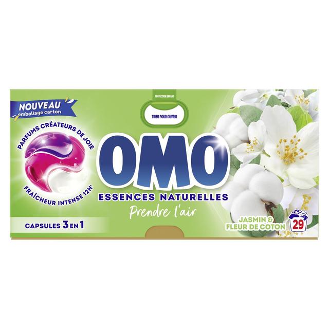 8720181510274 - Omo - Lessive capsules 3en1 jasmin et fleur de coton