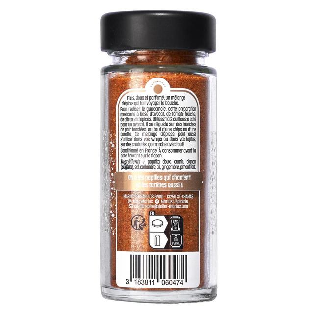 3183811060474 - Marius, L'Épicerie Inspirée - Mélange pour Guacamole