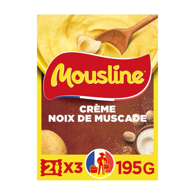 3760381260574 - Mousline - Purée Crème et Noix de Muscade